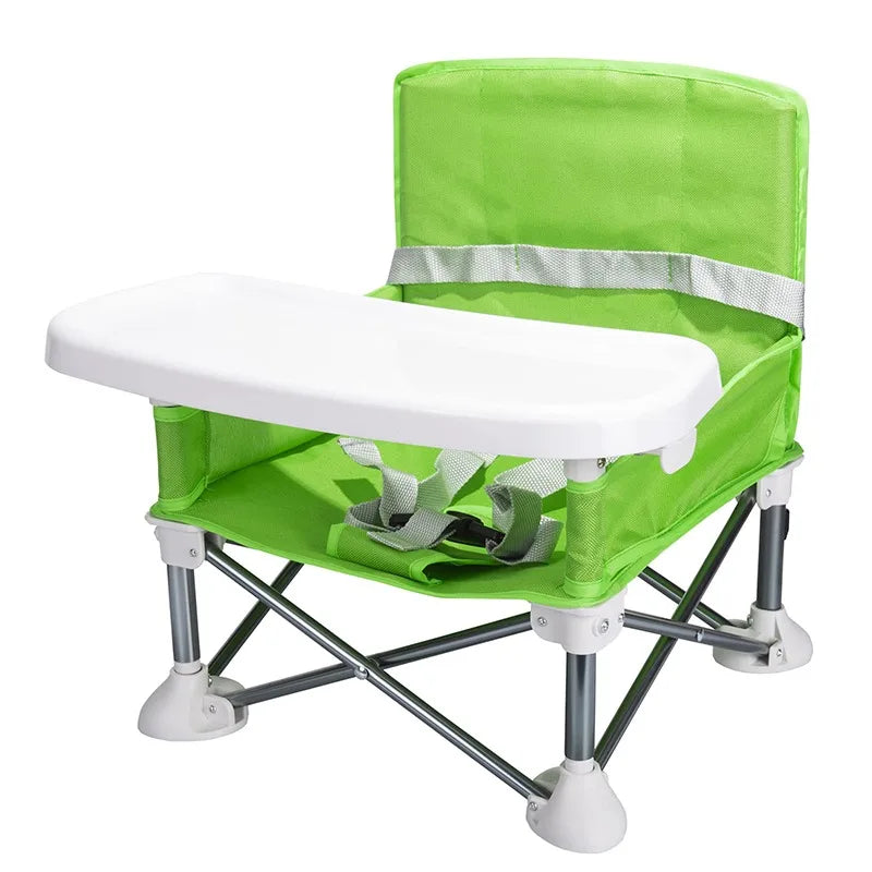 Baby Furniture Supplies Booster Seat Dining Chair Portable Travel Folding Kids With Feeding Chair Outdoor Beach Seat Maternitesolution