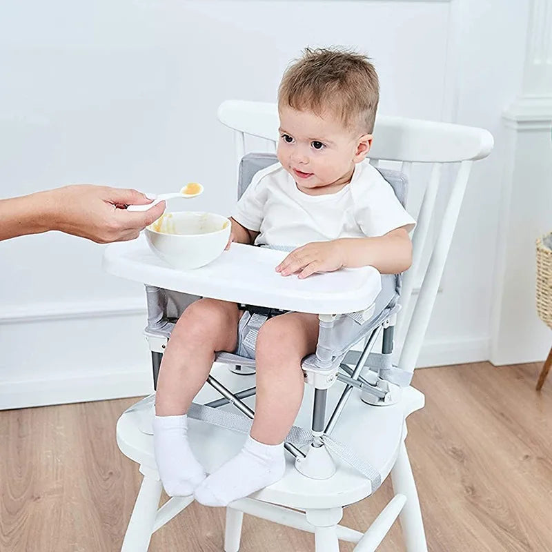 Baby Furniture Supplies Booster Seat Dining Chair Portable Travel Folding Kids With Feeding Chair Outdoor Beach Seat Maternitesolution