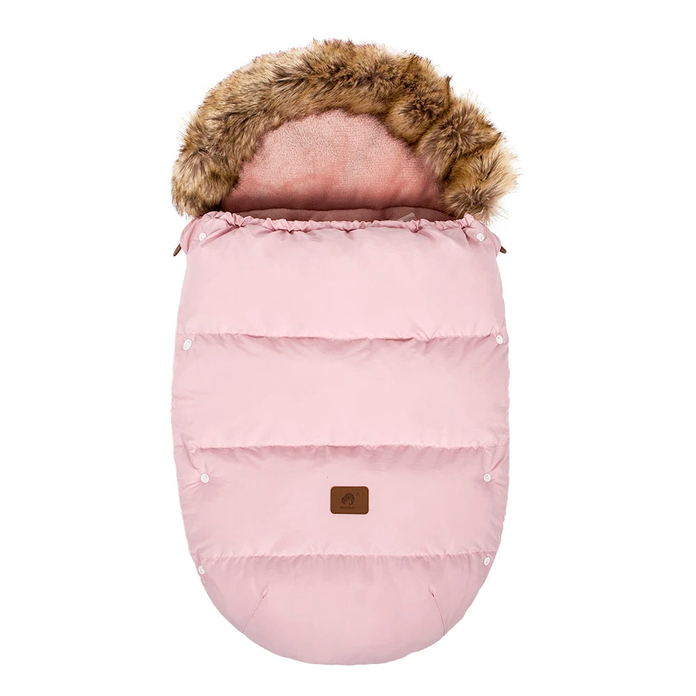 0-24Months Baby Carriage Sack Winter Warm Thicker Envelope For Discharge Stroller Footmuff Universal Pram Cover Accessories Maternitesolution