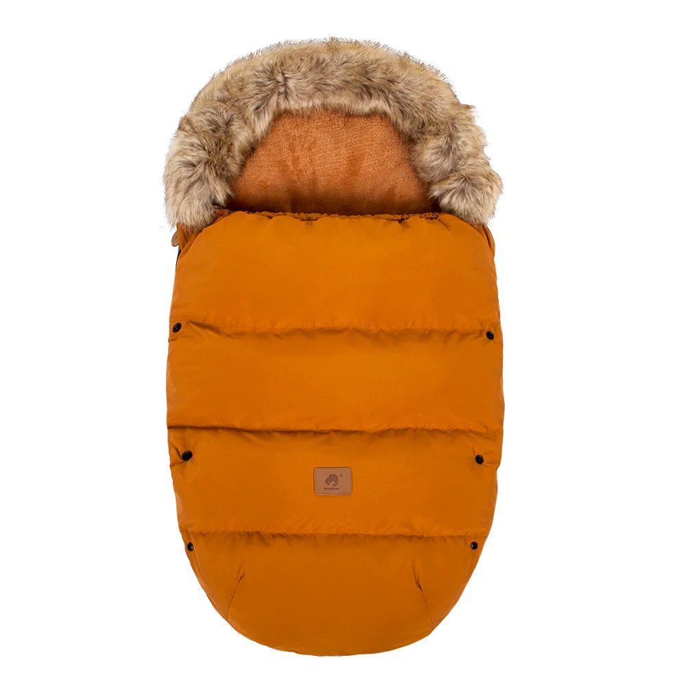 0-24Months Baby Carriage Sack Winter Warm Thicker Envelope For Discharge Stroller Footmuff Universal Pram Cover Accessories Maternitesolution