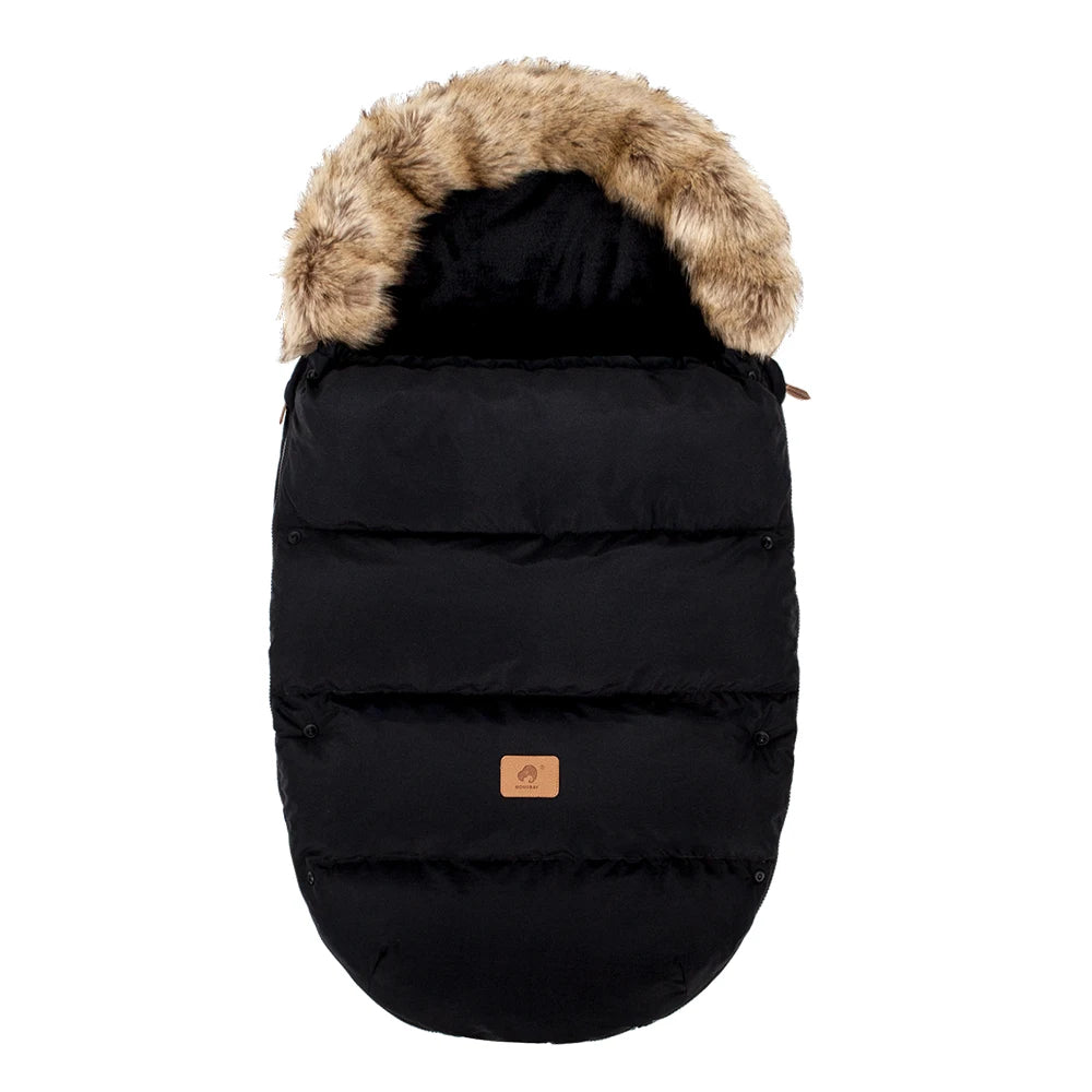 0-24Months Baby Carriage Sack Winter Warm Thicker Envelope For Discharge Stroller Footmuff Universal Pram Cover Accessories Maternitesolution