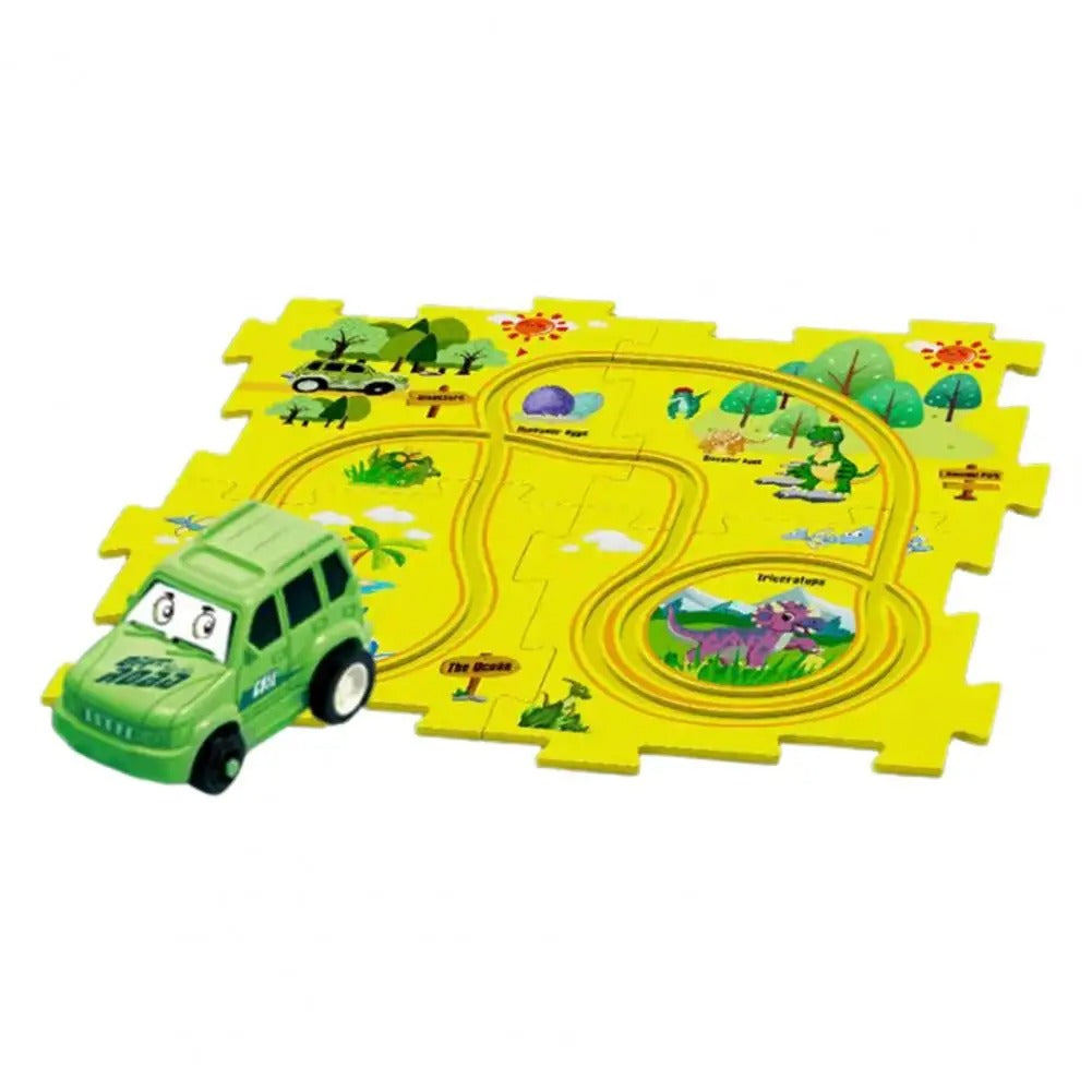 Jouet voiture électrique | Puzzle Railroad - Maternitesolution