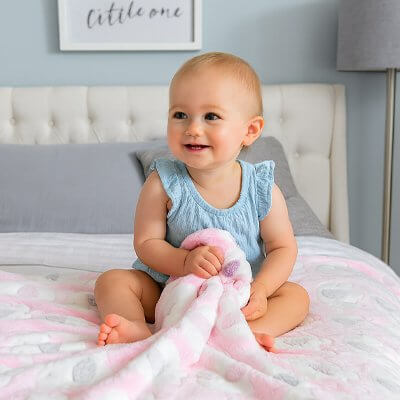 Couverture bebe | Coton Bio Doudou - Maternitesolution