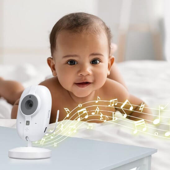 Caméra bébé | Surveillance HD Apaisante Maternitesolution