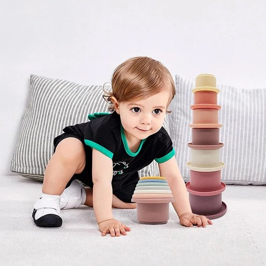 Jouet bébé 1 an-bleue