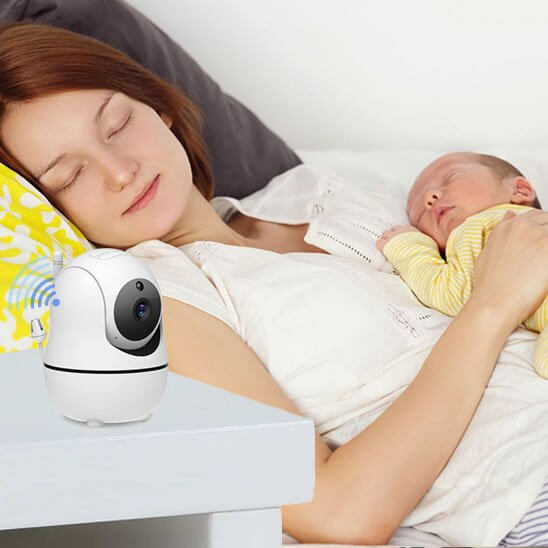 Caméra bébé WiFi 360° | SmartGuardian - Maternitesolution