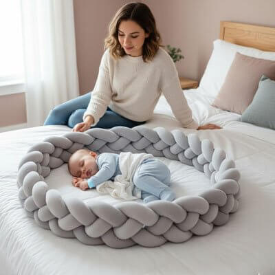 Tresse de lit bébé