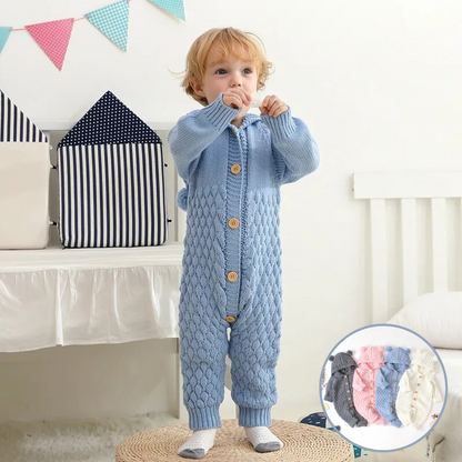 Barboteuse bébé| Hooded Sweater™ - Maternitesolution