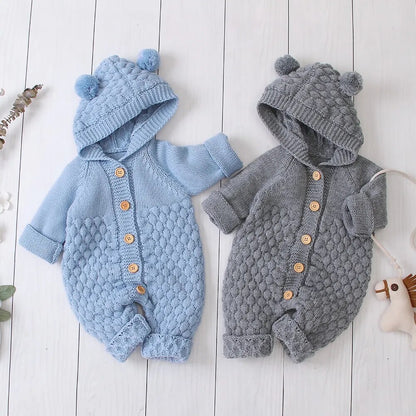 Barboteuse bébé| Hooded Sweater™ - Maternitesolution