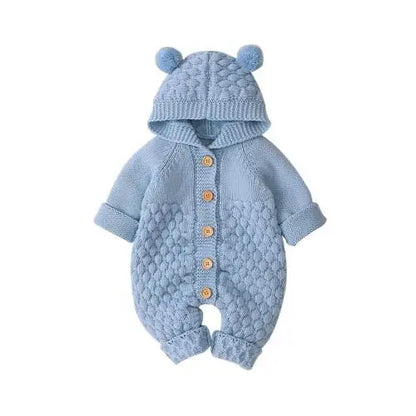 Barboteuse bébé| Hooded Sweater™ - Maternitesolution
