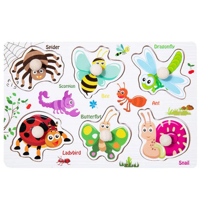 Méthode d'éveil montessori Puzzles children - Maternitesolution