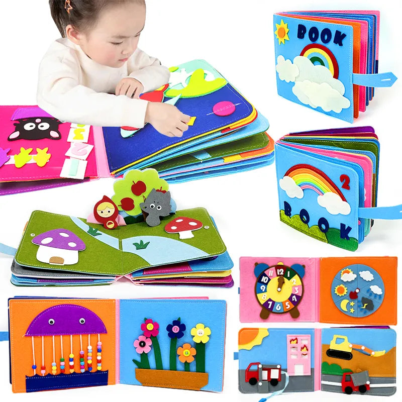 Livre sensoriel bébé Sensory toys - Maternitesolution