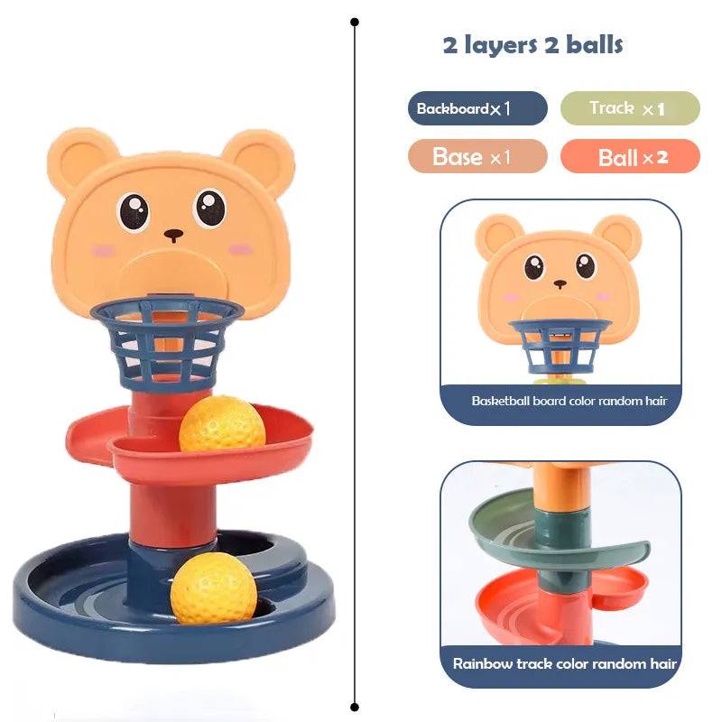 Mon tour à balle montessori |Rolling ball™ - Maternitesolution
