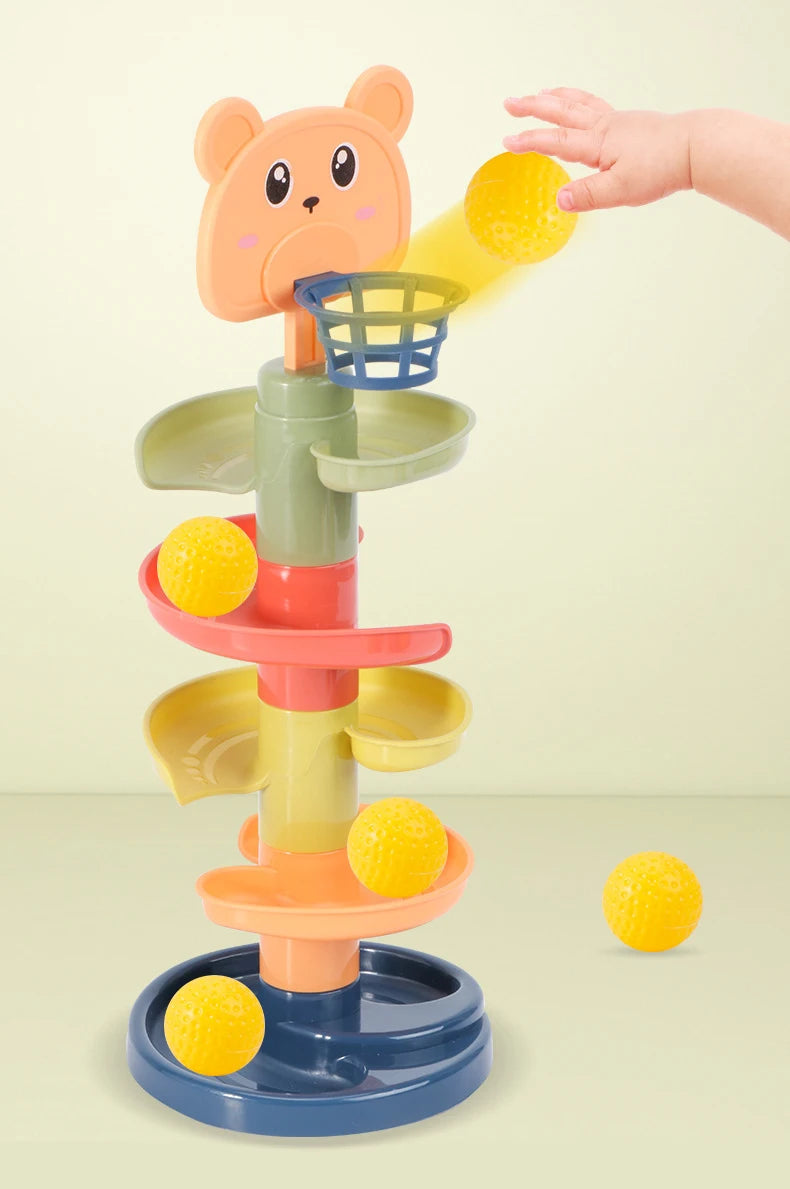 Mon tour à balle montessori |Rolling ball™ - Maternitesolution