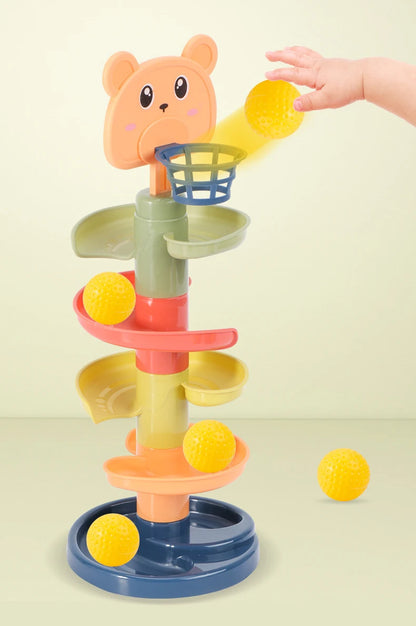 Mon tour à balle montessori |Rolling ball™ - Maternitesolution