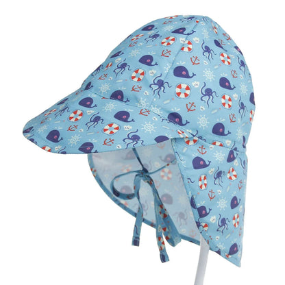 Quick-drying l Children's Bucket Hats For 3 Months To 5 Years Old Kids Wide Brim Beach UV Protection Outdoor Essential Sun Caps maternitesolution