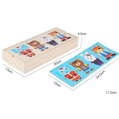 Casse-tête en bois| Wooden Puzzle ™ - Maternitesolution
