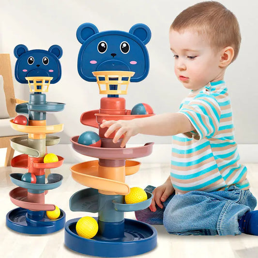 Mon tour à balle montessori |Rolling ball™ - Maternitesolution