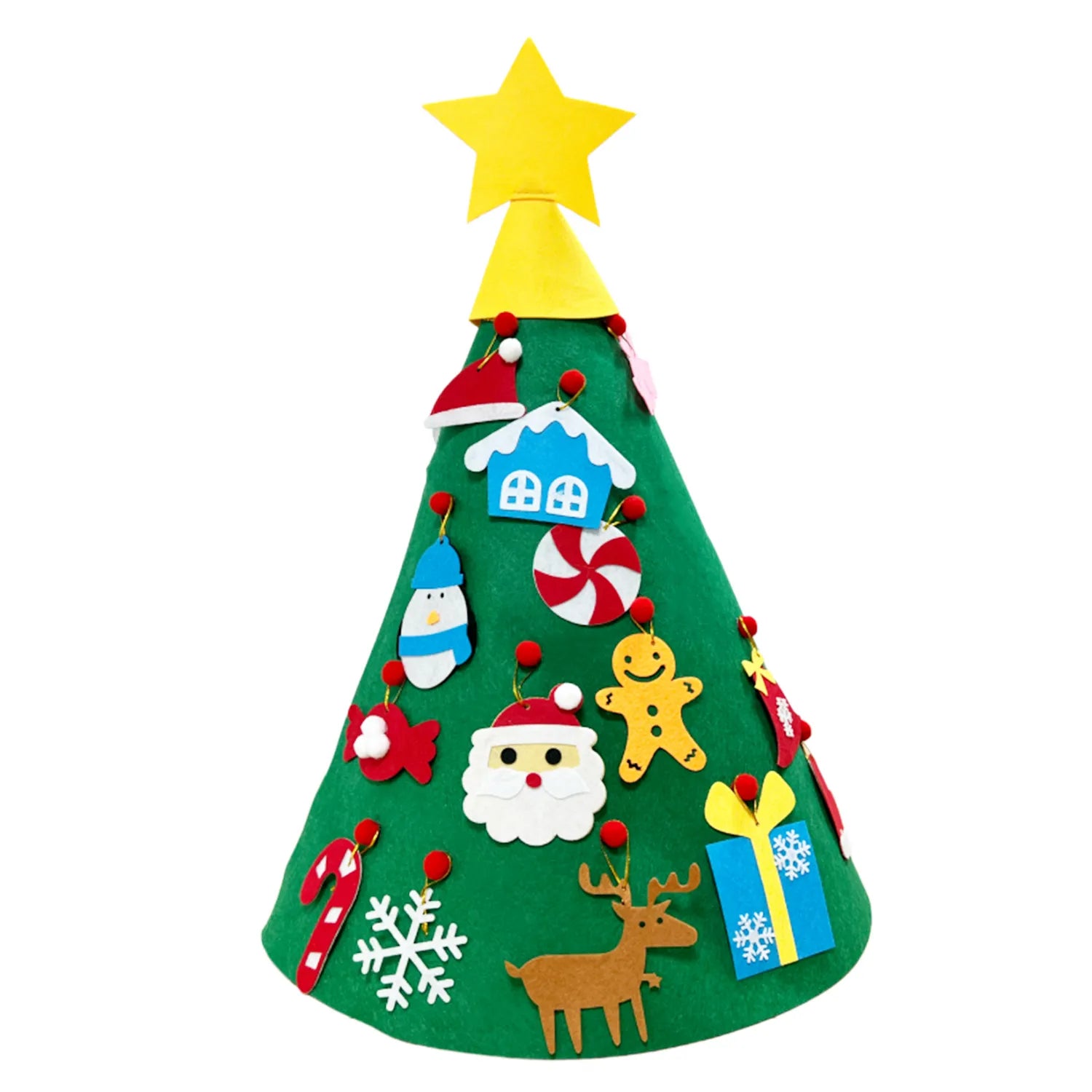 Sapin de noël en feutre |Kid Christmas Decoration™ - Maternitesolution