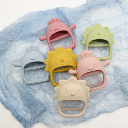New Design Soft Silicone Teethers For Baby Newborn Training Grip Baby Toy Pendant Chewing Teething For Baby Accessories Toys Maternitesolution