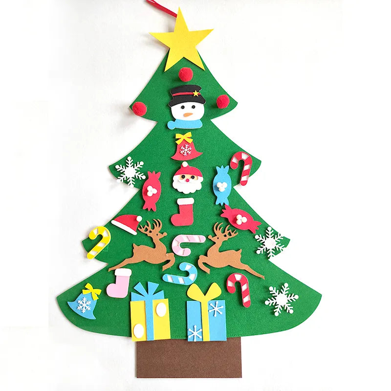 Sapin de noël en feutre |Kid Christmas Decoration™ - Maternitesolution