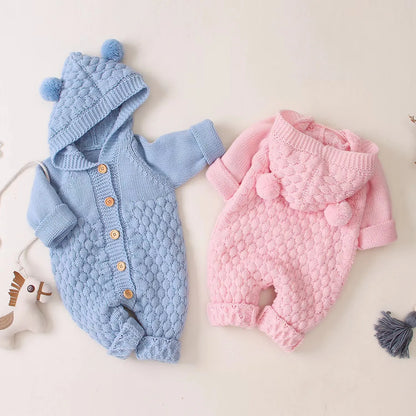 Barboteuse bébé| Hooded Sweater™ - Maternitesolution