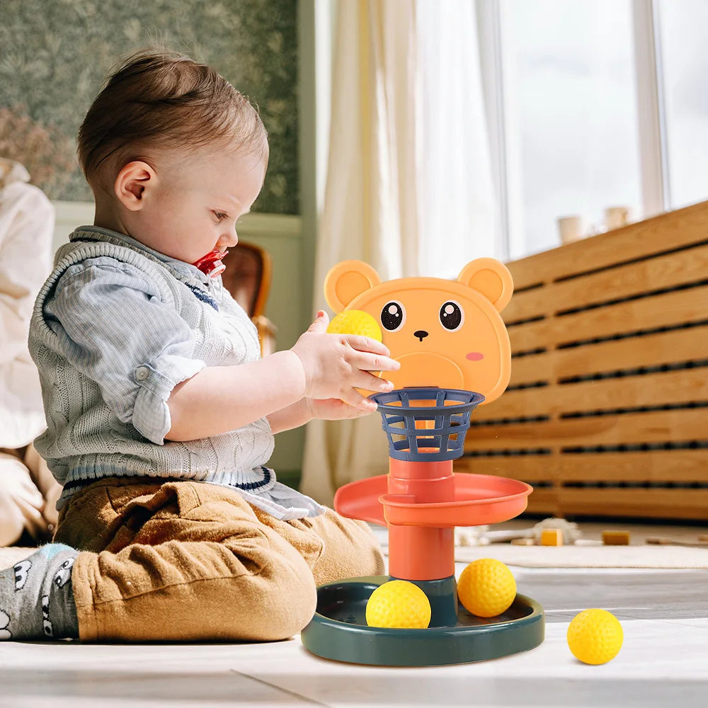 Mon tour à balle montessori |Rolling ball™ - Maternitesolution