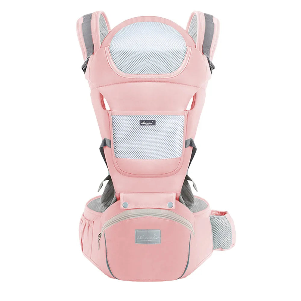 Cotton Baby Carrier Ergonomic Infant Waist Stool Newborn To Toddler Multi-use Before and After Kangaroo Bag Accessories Maternitesolution