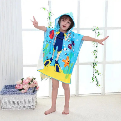 Poncho de bain bébé confort|Hooded Towel - Maternitesolution
