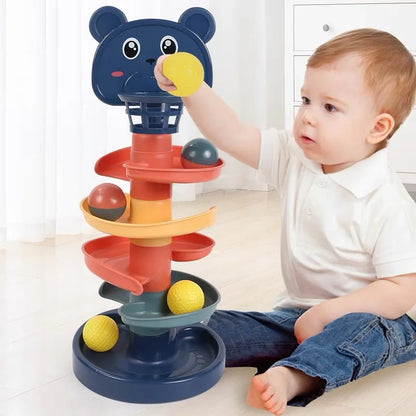 Mon tour à balle montessori |Rolling ball™ - Maternitesolution