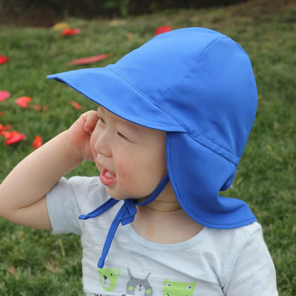 Quick-drying l Children's Bucket Hats For 3 Months To 5 Years Old Kids Wide Brim Beach UV Protection Outdoor Essential Sun Caps maternitesolution