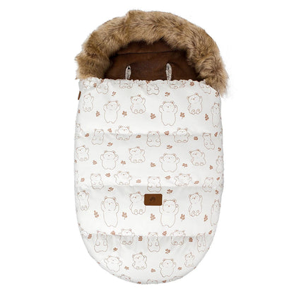0-24Months Baby Carriage Sack Winter Warm Thicker Envelope For Discharge Stroller Footmuff Universal Pram Cover Accessories Maternitesolution