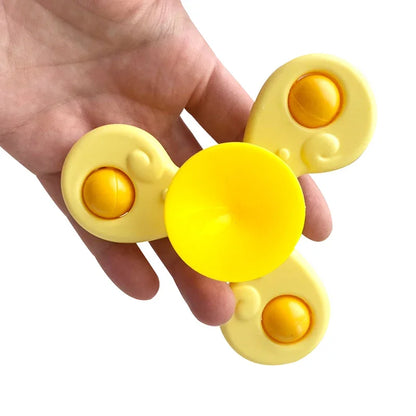 Montessori Baby Bath Toys For Boy Children Bathing Sucker Spinner Suction Cup Toy For Kids Funny Child Rattles Teether Maternitesolution
