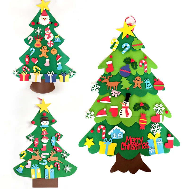 Sapin de noël en feutre |Kid Christmas Decoration™ - Maternitesolution