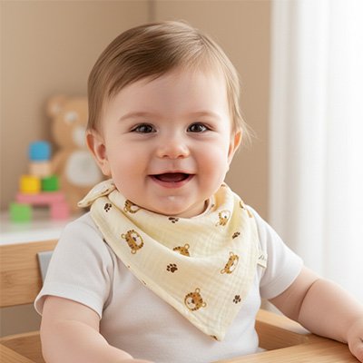 Bavoir bandana 