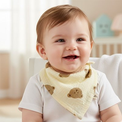 Bavoir bandana 