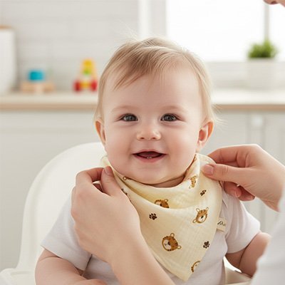 Bavoir bandana 