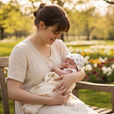 Bonnet bébé fille 