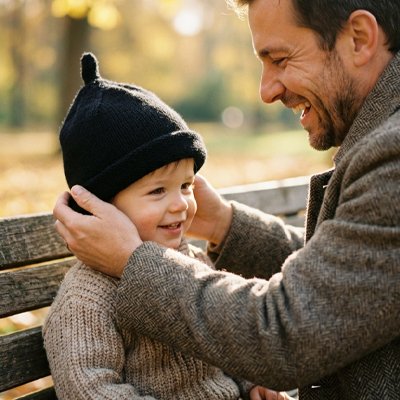 Bonnet bebe doux et chaleureux, parfait pour protéger la tête des tout-petits lors des sorties en extérieur.