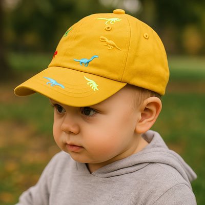 Casquette pour bebe| orange