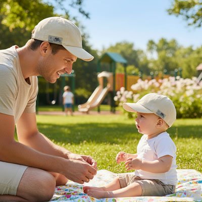 Casquette pour bébé | Protection Solaire - Maternitesolution