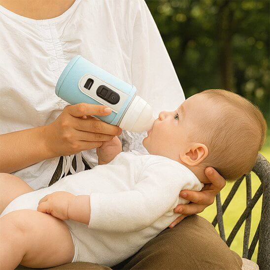 Chauffe biberon nomade 