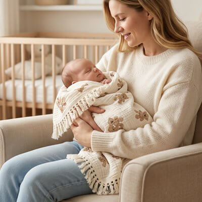 Couverture bébé | Douce Nuit - Maternitesolution