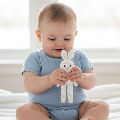 Doudou bebe| Tout Doux Lapin - Maternitesolution