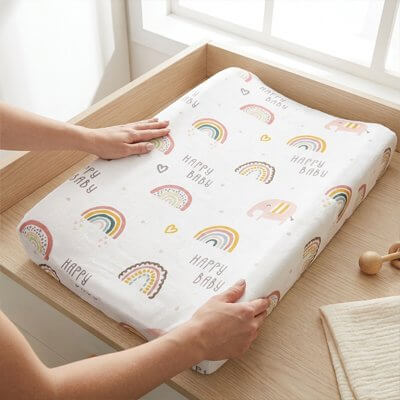 Housse matelas à langer 