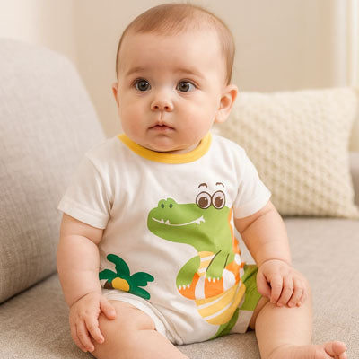 barboteuse bébé-dinosaur