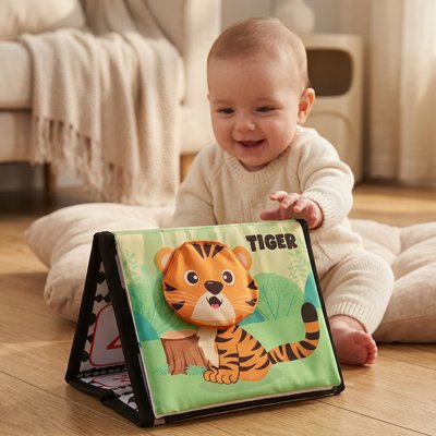 Livre bebe en tissus