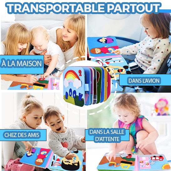 Livre sensoriel bébé Sensory toys - Maternitesolution