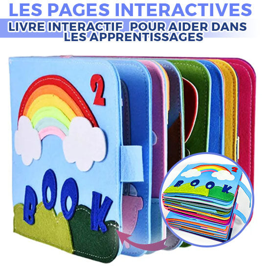 Livre sensoriel bébé Sensory toys - Maternitesolution