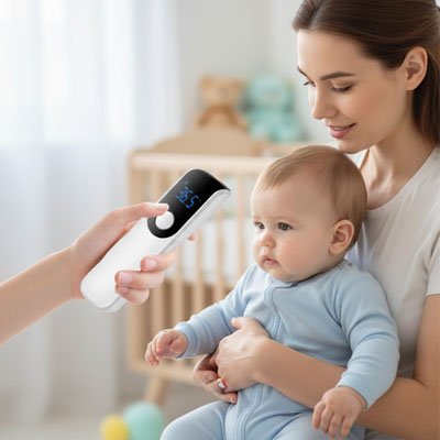 Thermomètre frontal | UltraPrecis Maternitesolution